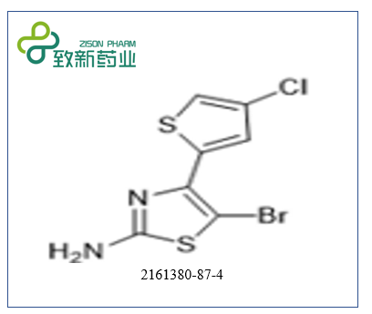 5-溴-4-(4-氯噻吩-2-基)噻唑-2-胺(CAS:2161380-87-4)